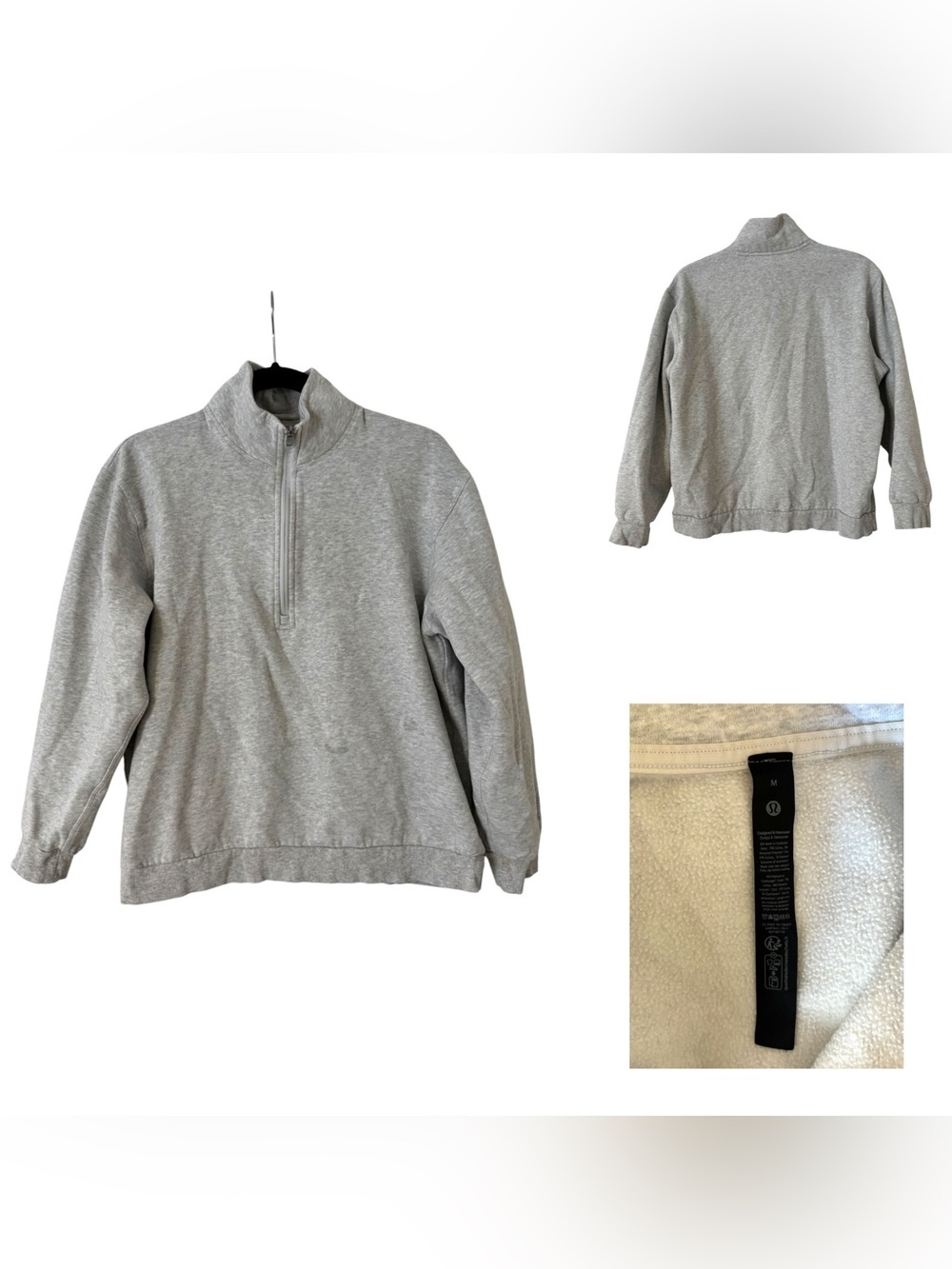 lululemon Half Zip Sweatshirt